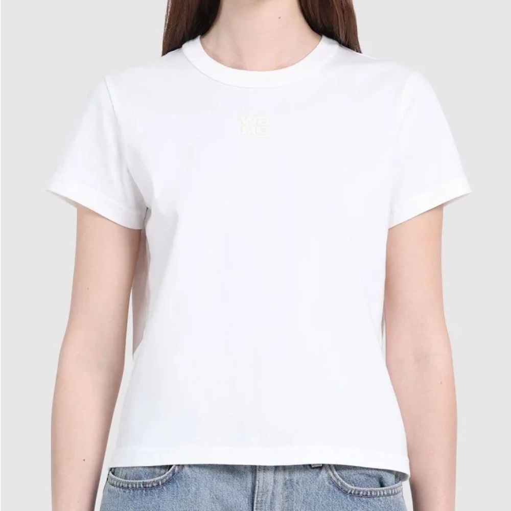 Alexander Wang White Crop Top